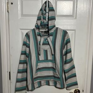 🔥🔥 Original SENOR LOPEZ Baja Hoodie - Unisex - Men Sz Large - Excellent -Aztec